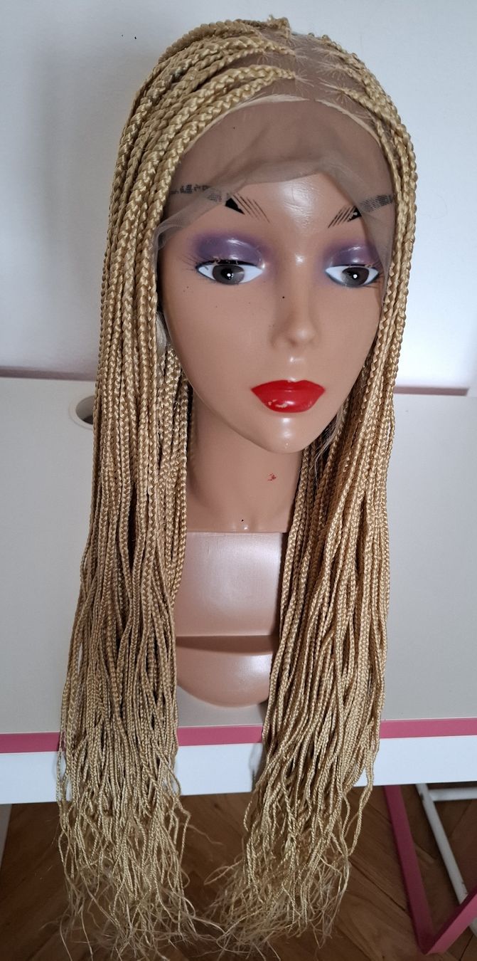 Parrucche: Blonde Braided Wig | Trendy Style | Lace Front – Nuovo (secondo la descrizione) da Lausanne venduto da usa_xd5k 1