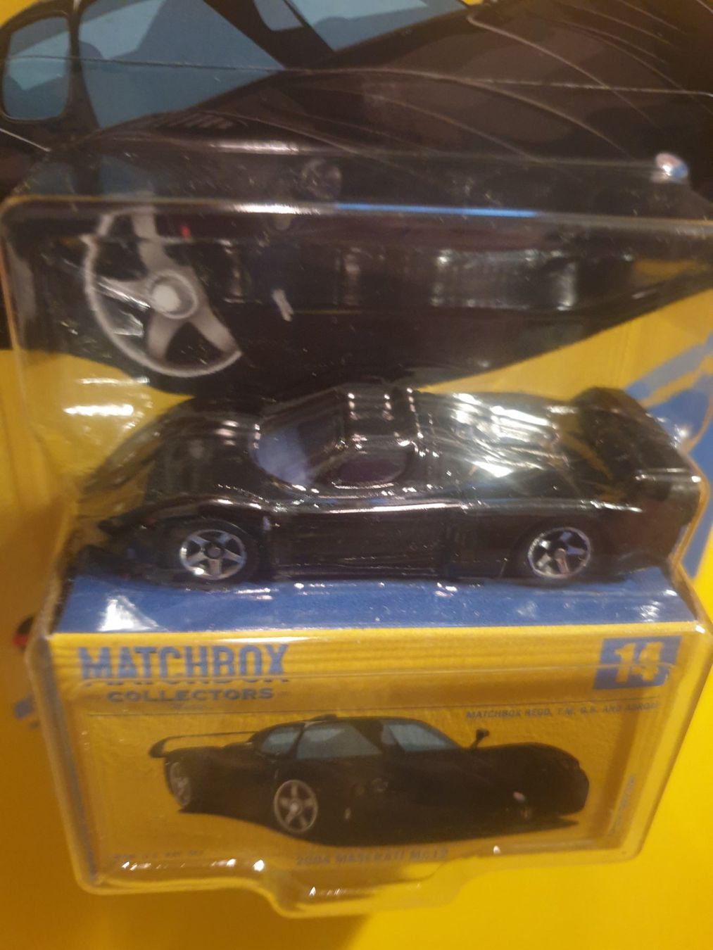 Matchbox Modellini d'auto: Matchbox 2004 MASERATI MC12 – Nuovo e nell'imballaggio originale da Oftringen venduto da Rotor 6
