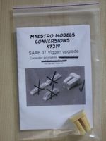 Conversion 1:72 - SAAB 37 Viggen corrected Air Intakes