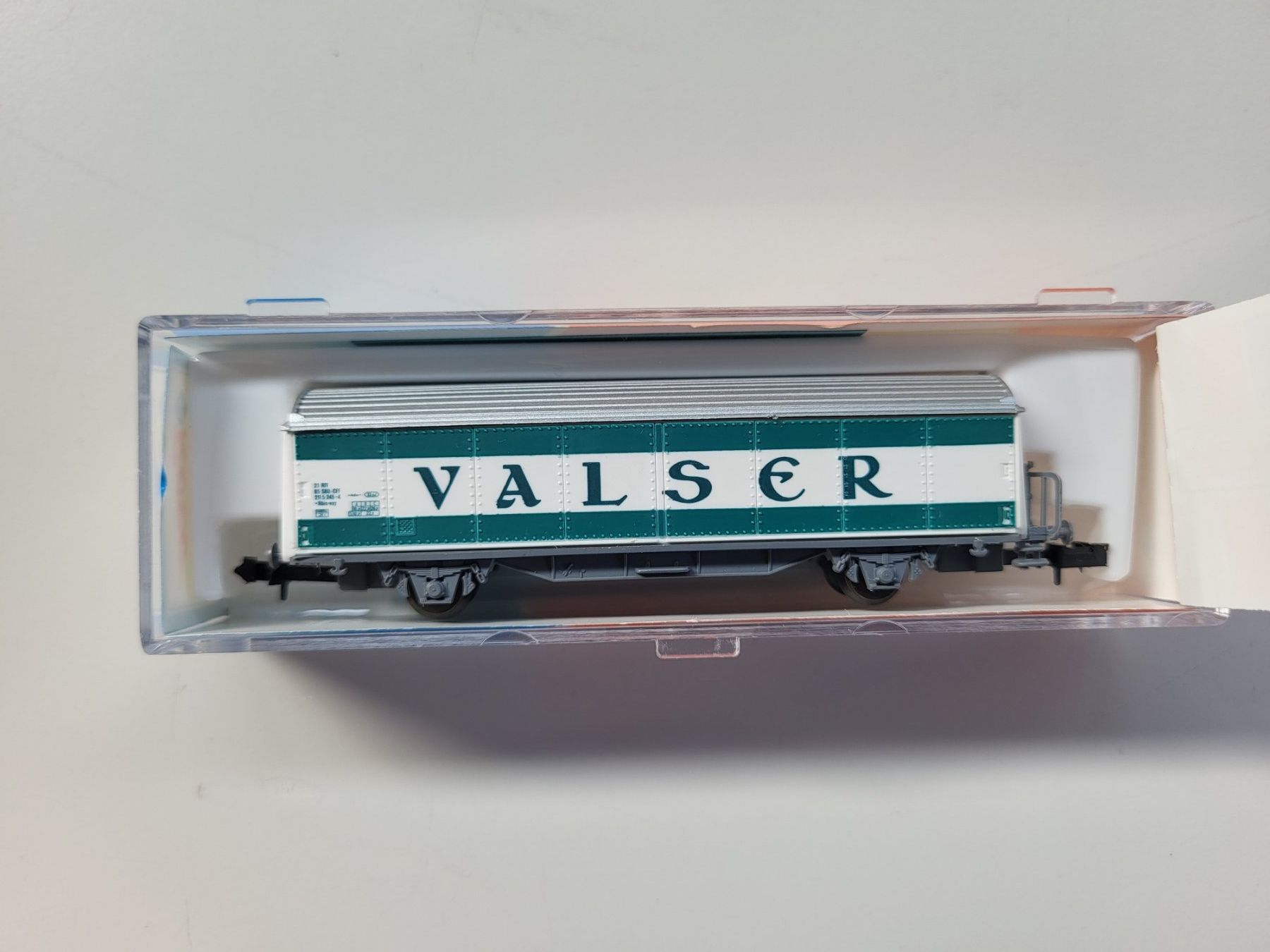 Roco Modellini di ferrovie: Roco 25234 oder 25067 SBB Schiebebandwagen ''VALSER'' – Usato da Brügg BE venduto da POU-BELLE 1