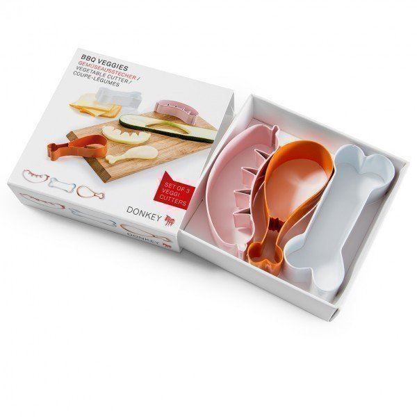 Elettrodomestici da cucina: Gemüse-Ausstecher BBQ-Veggies 3er-Set – Nuovo e nell'imballaggio originale da Schwyz venduto da mucholoco 3
