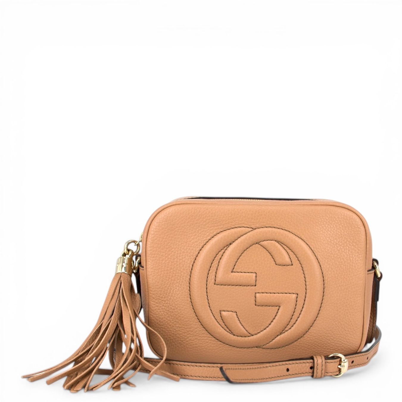 Gucci Taschen für Damen: Gucci Soho Disco hellbraun – Gebraucht aus Binningen von Designerlabels