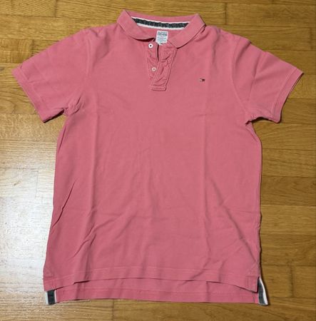 Tommy Hilfiger Polo Shirt Pink Grösse XL