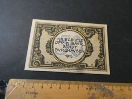 Dt. Reich, Burghausen - Notgeld