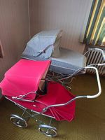 2 alte Kinderwagen in gutem Zustand