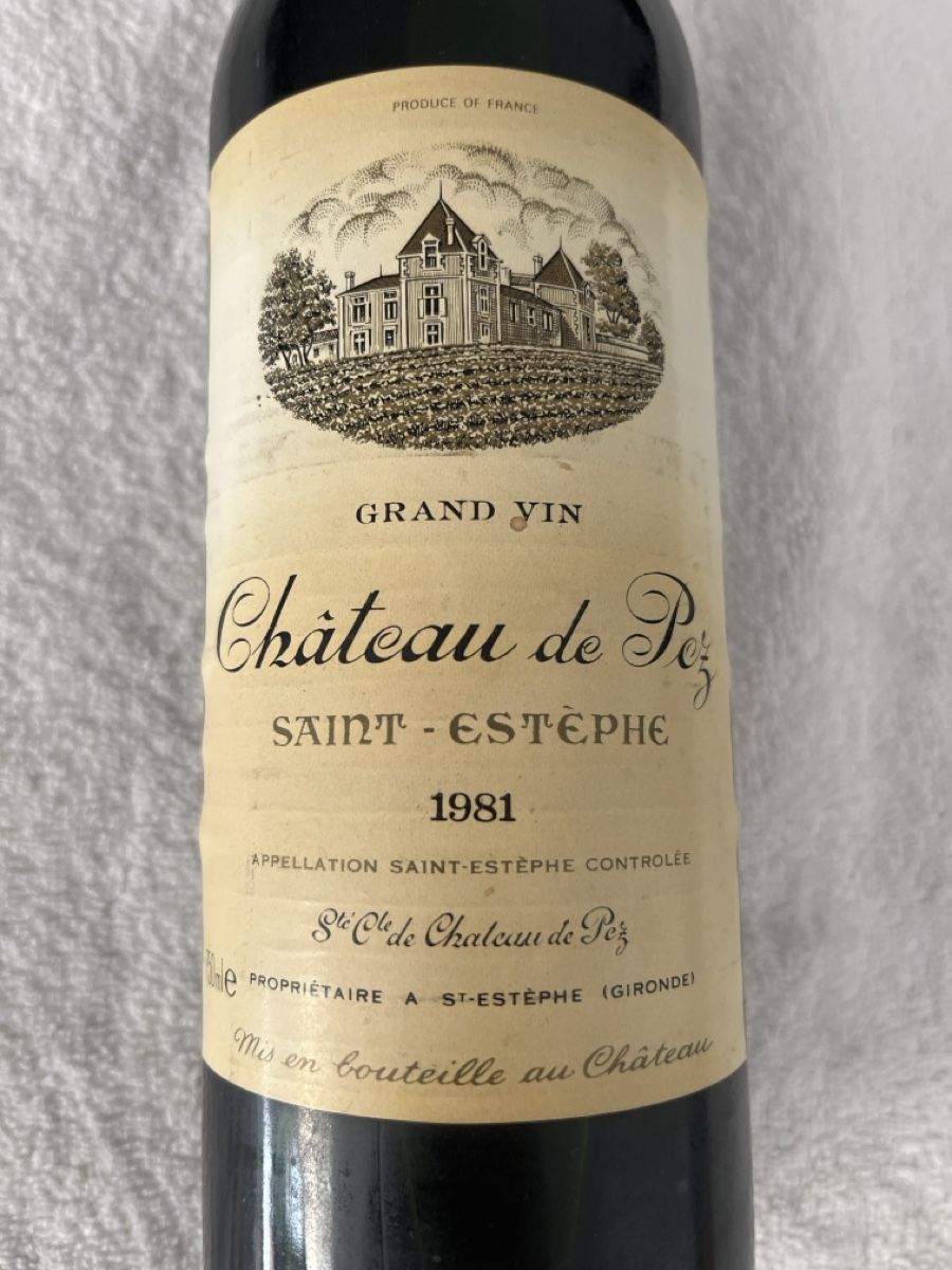 Vins: Rotwein Château de Pez Saint-Estèphe 1981 – Neuf avec emballage d'origine à Gockhausen par London95 1