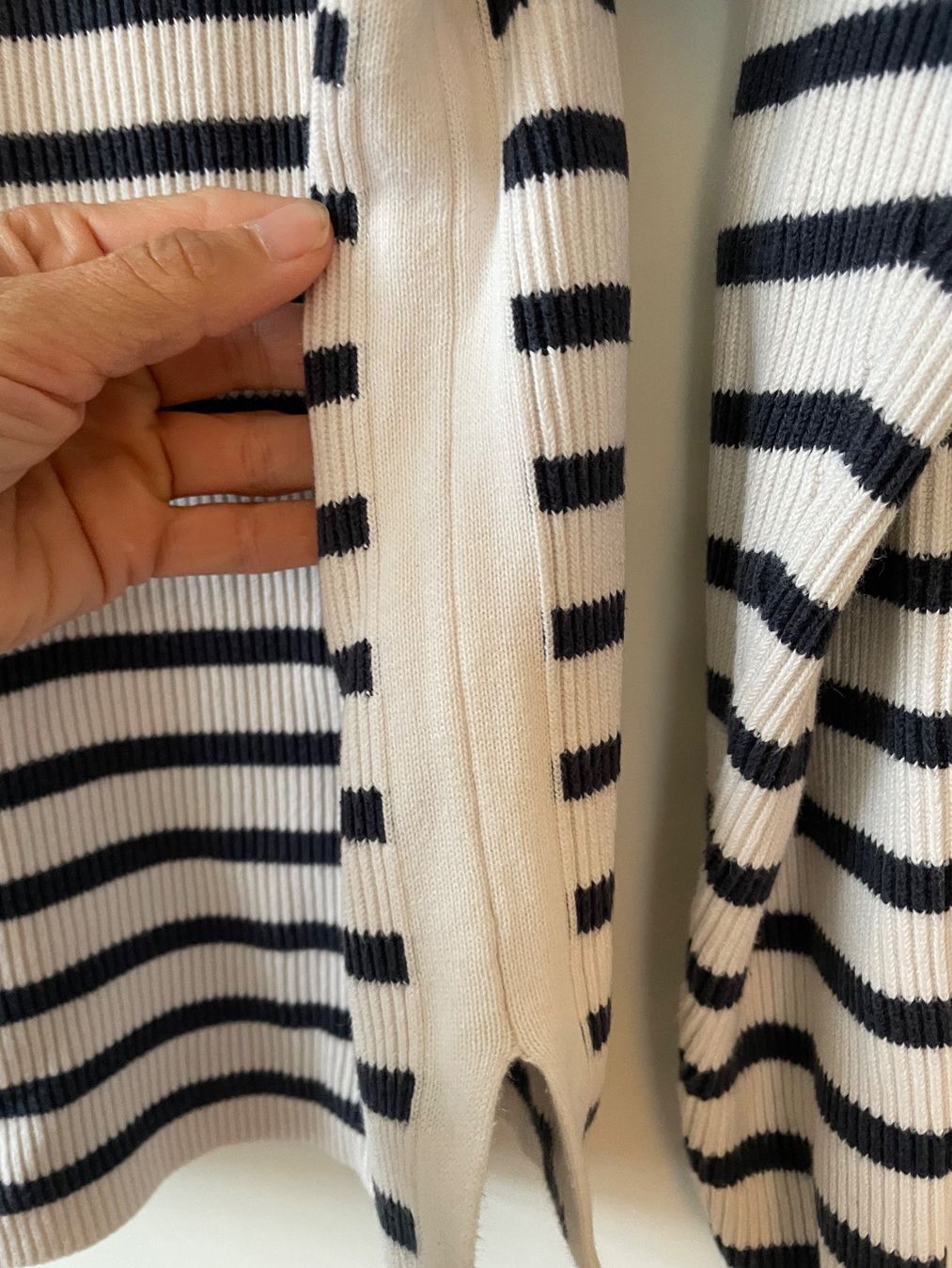 Pullover & Sweatshirts: Part Two Streifenpullover M, Maritimer Feinstrick creme/navy – Gebraucht aus Neukirch an der Thur von bee88 5