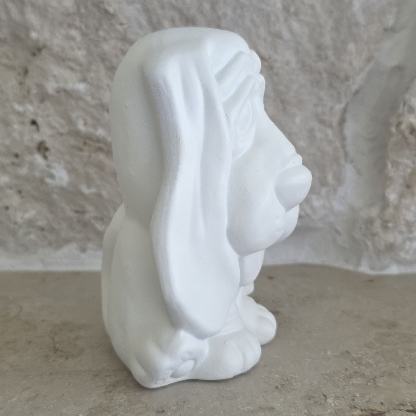 Tutte le decorazioni: Keramik Hund Figur weiss  – Usato da Rheinsulz venduto da Gilea 2