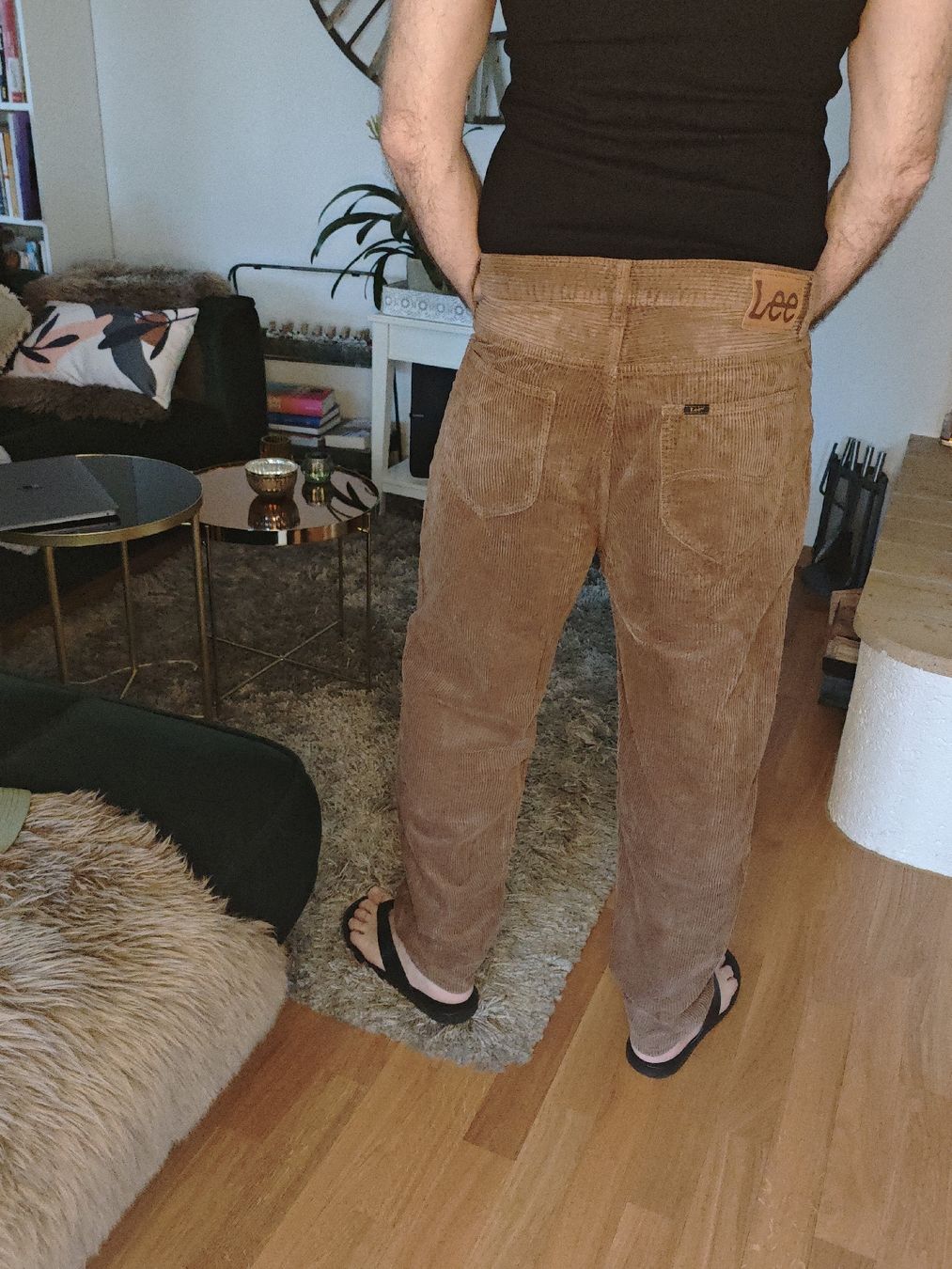 Lee Pantaloni: Braune Lee Cordhose Grösse W32 L32 – Usato da Zürich venduto da Nate33 1