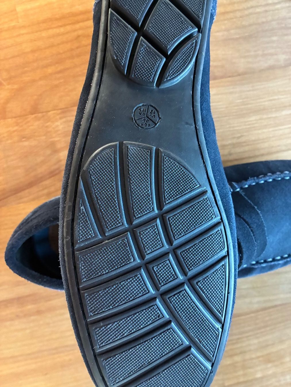 Scarpe da uomo: blauer Suede-Schuh, Gr. 46 – Nuovo (secondo la descrizione) da Wetzikon ZH venduto da chris7pat 4