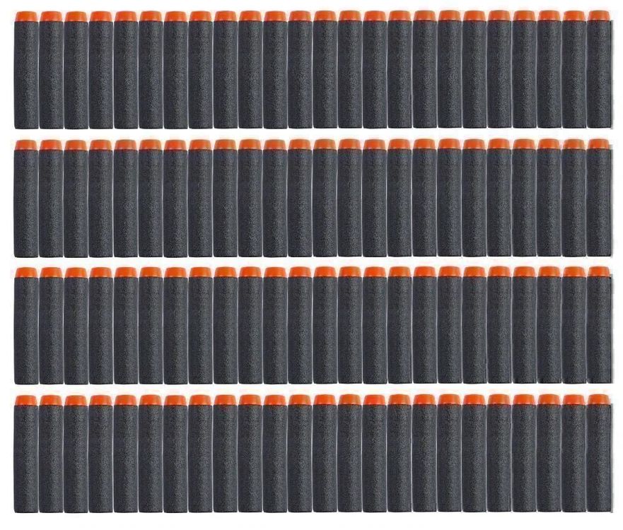 Nerf Pfeile Nachfüllpackung - 50 Stück Soft Darts Für N-Strike Elite Blaster