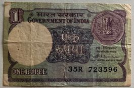 Indien 1 Rupee 1985