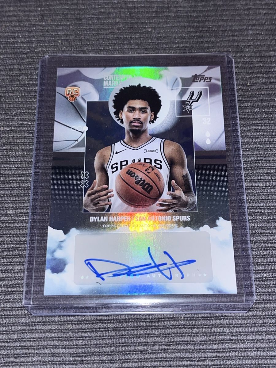 Topps Sammelbilder & Trading cards: Topps Basketball 2. Pick Dylan Harper Base Auto – Neu und originalverpackt aus Affoltern am Albis von berlin69