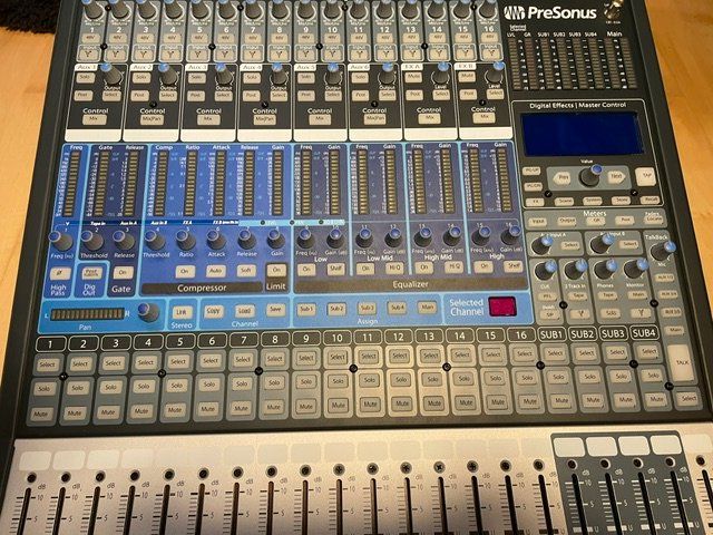 PreSonus Mischpulte: Presonus Studiolive 16.4.2 Digitalmischpult inkl. Flightcase – Gebraucht aus Oberwil b. Büren von Jamiroanakin 2