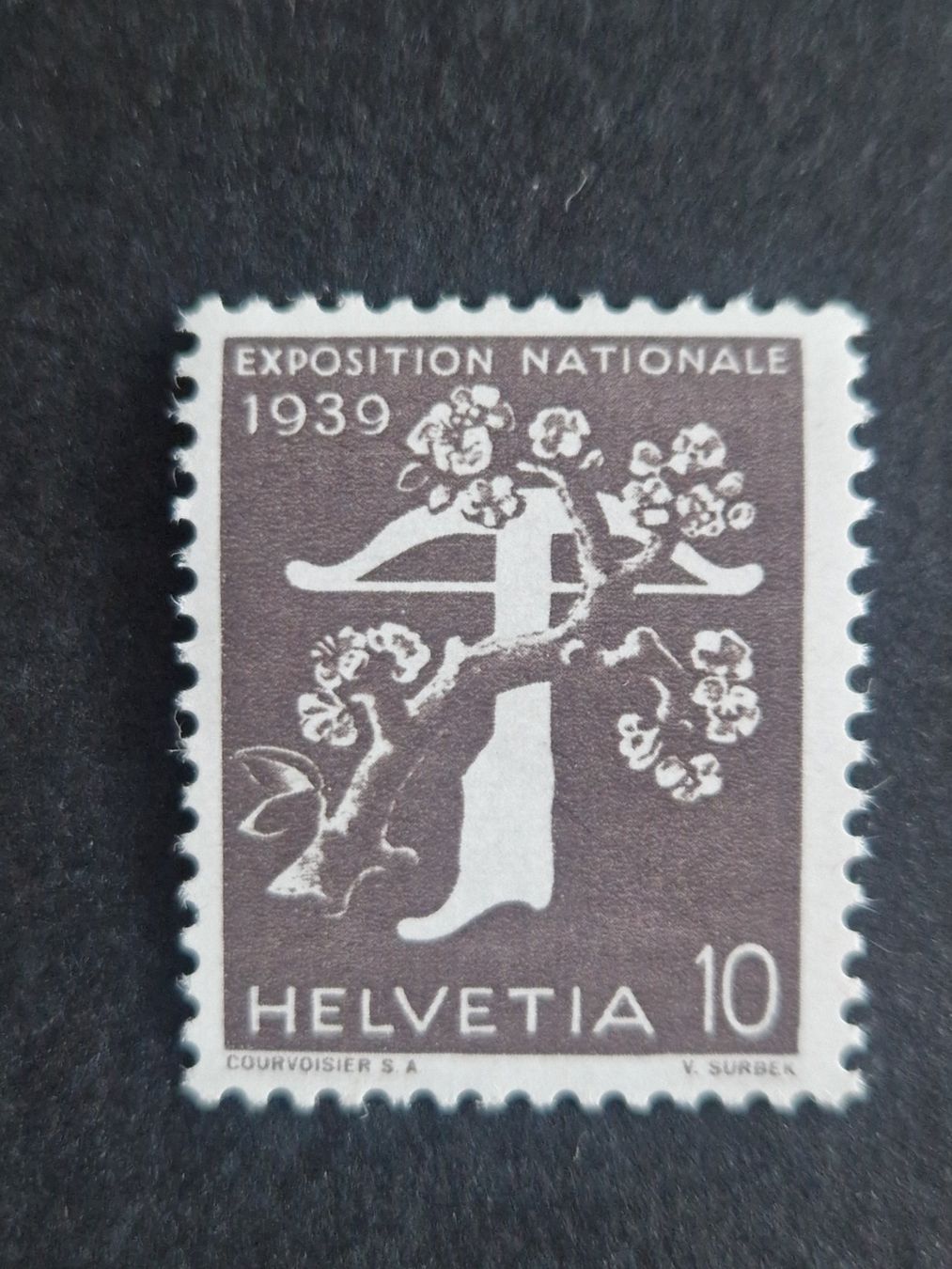 Alle Briefmarken: n° 233y R  postfrisch ** – Gebraucht aus Bouveret von hckoala