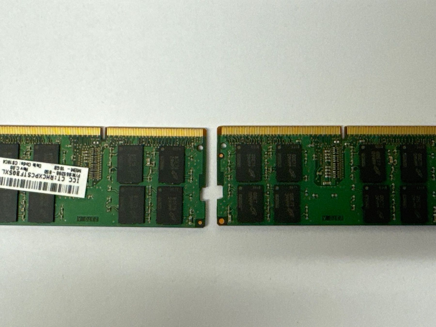 Mémoires / RAM: 2x 16GB  Rigel, PC4-2666V, MICRON – D'occasion à Volketswil par fis_shx9 1