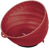 Magnetschale aus Kunststoff- Ø 150 mm in rot, blau + schwarz