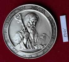 1068 Papst Paulus 6. Pont Maximus Benedictus high relief