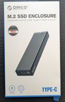 Orico M.2 SSD Gehäuse M2PVM-C3 USB-C schwarz neu