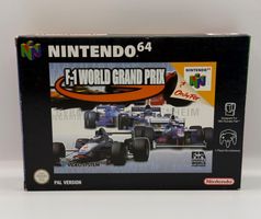 F-1 World Grand Prix  - Nintendo 64 - OVP - CIB