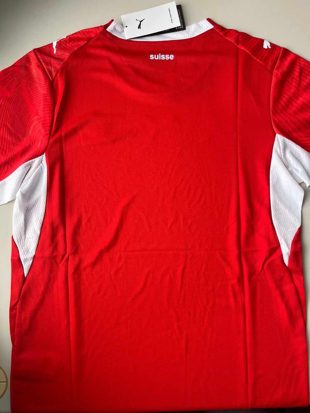 Canottiere & Pantaloni: Schweiz Trikot – Nuovo e nell'imballaggio originale da Worben venduto da zai_dv76 2