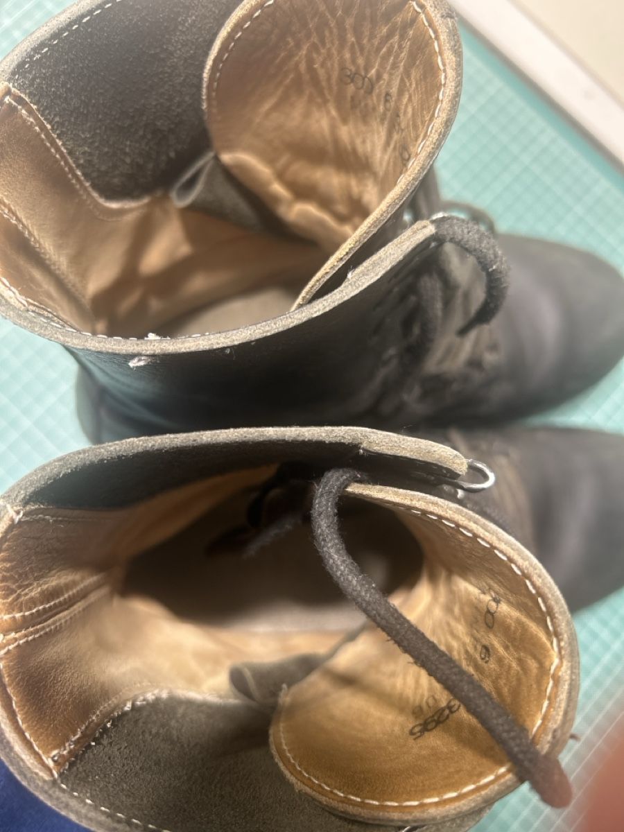 Scarpe da uomo: Vintage Schweizer Armeestiefel – Usato da Gorduno venduto da dm0320 3