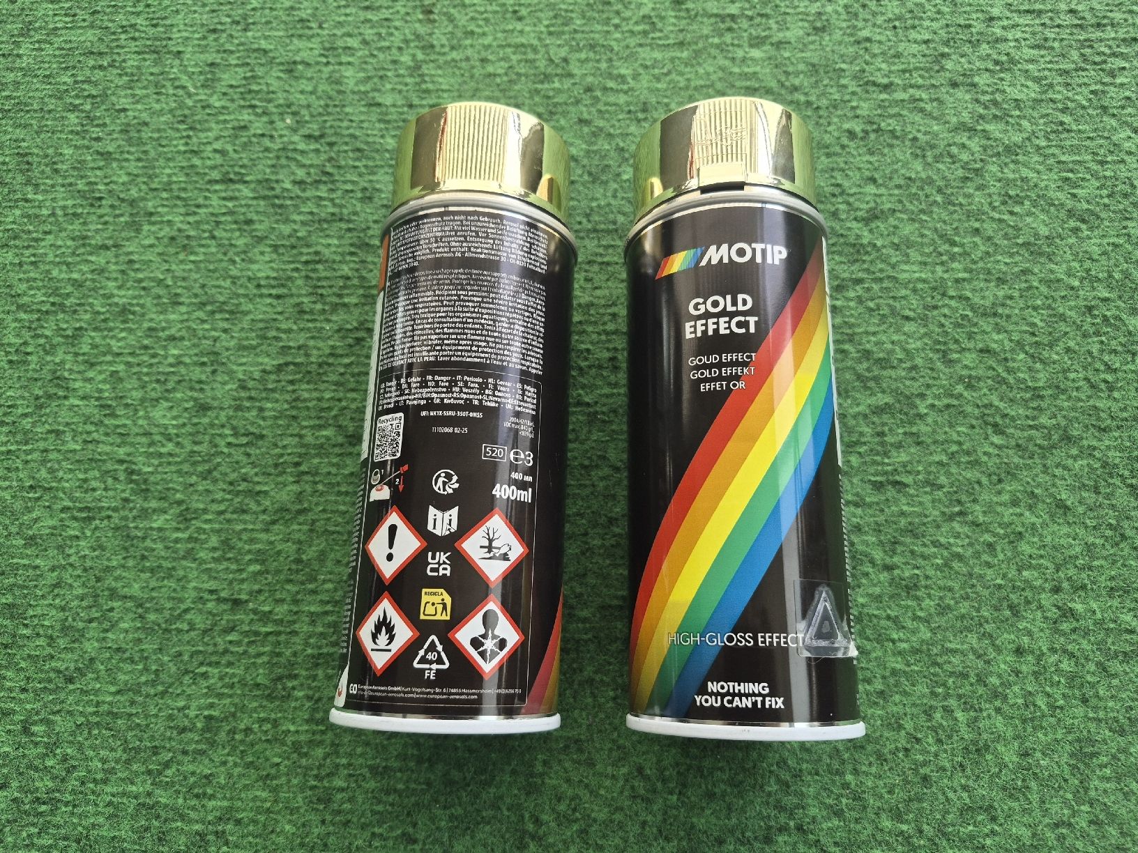 Colori: Spraydose gold glanz 2Stk. – Nuovo e nell'imballaggio originale da Belp venduto da intru