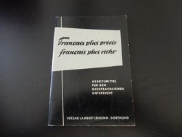 Französisch Lehrmittel, Vintage 1954, guter Zustand