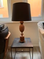 Grosse Mid Century Lampe, Tischlampe, Brutalist, 73 cm!