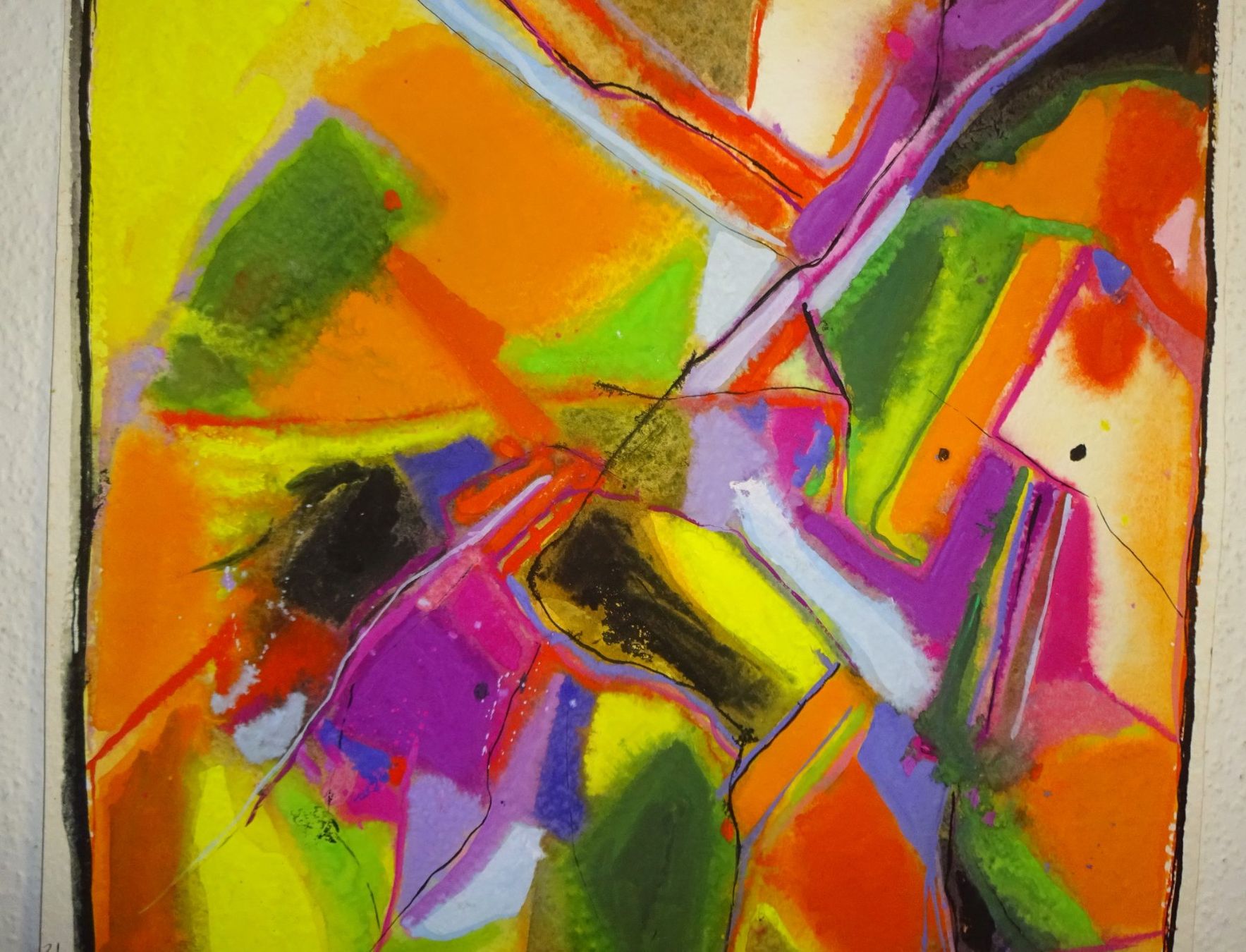 Dipinti: Original Gouache Gemälde – Usato da Zürich venduto da kunstkreis 1
