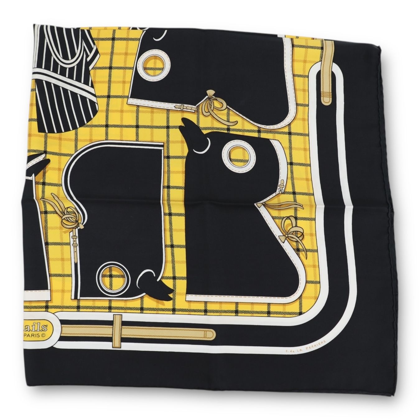 Hermès Foulards, Tücher & Schals: Hermès Carré "Camails" – Gebraucht aus Binningen von Designerlabels