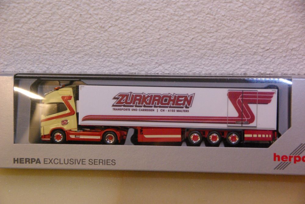 HERPA 122238 VOLVO FH GL Tank Container Sattelzug Ingo Dinges HO 1:87 NEU EUR 51,90 - DE