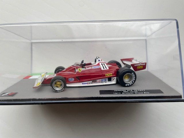 Ferrari Modellini d'auto: Ferrari 312 T2 miniature 1/43 – Nuovo e nell'imballaggio originale da Ursy venduto da DK8