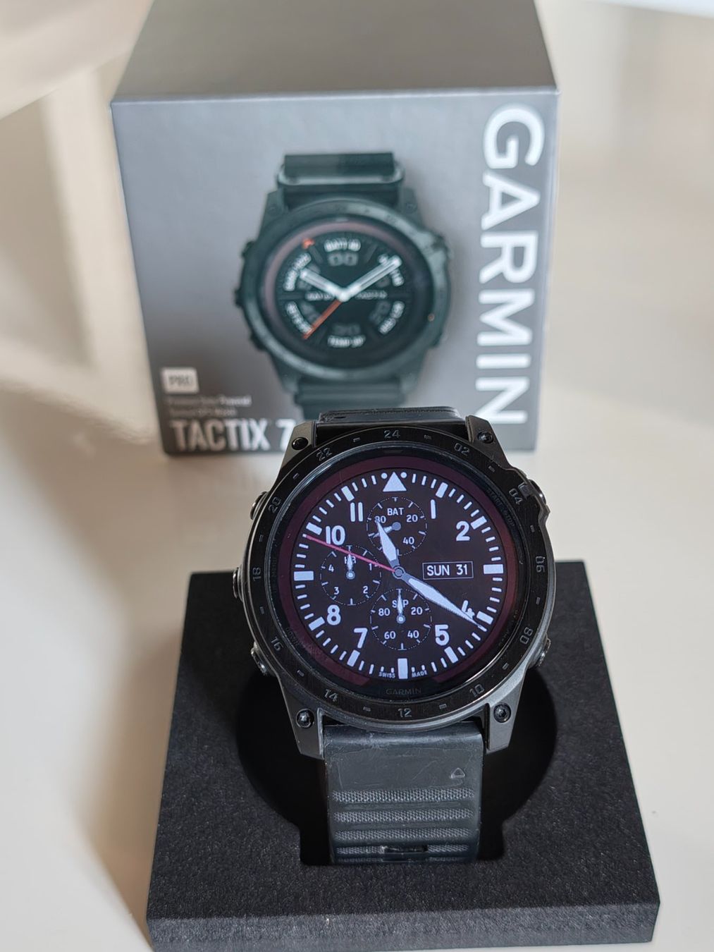 Garmin Smartwatch: GARMIN Tactix 7 Pro Solar MIP Display – Usato da Schaffhausen venduto da Scuderia46