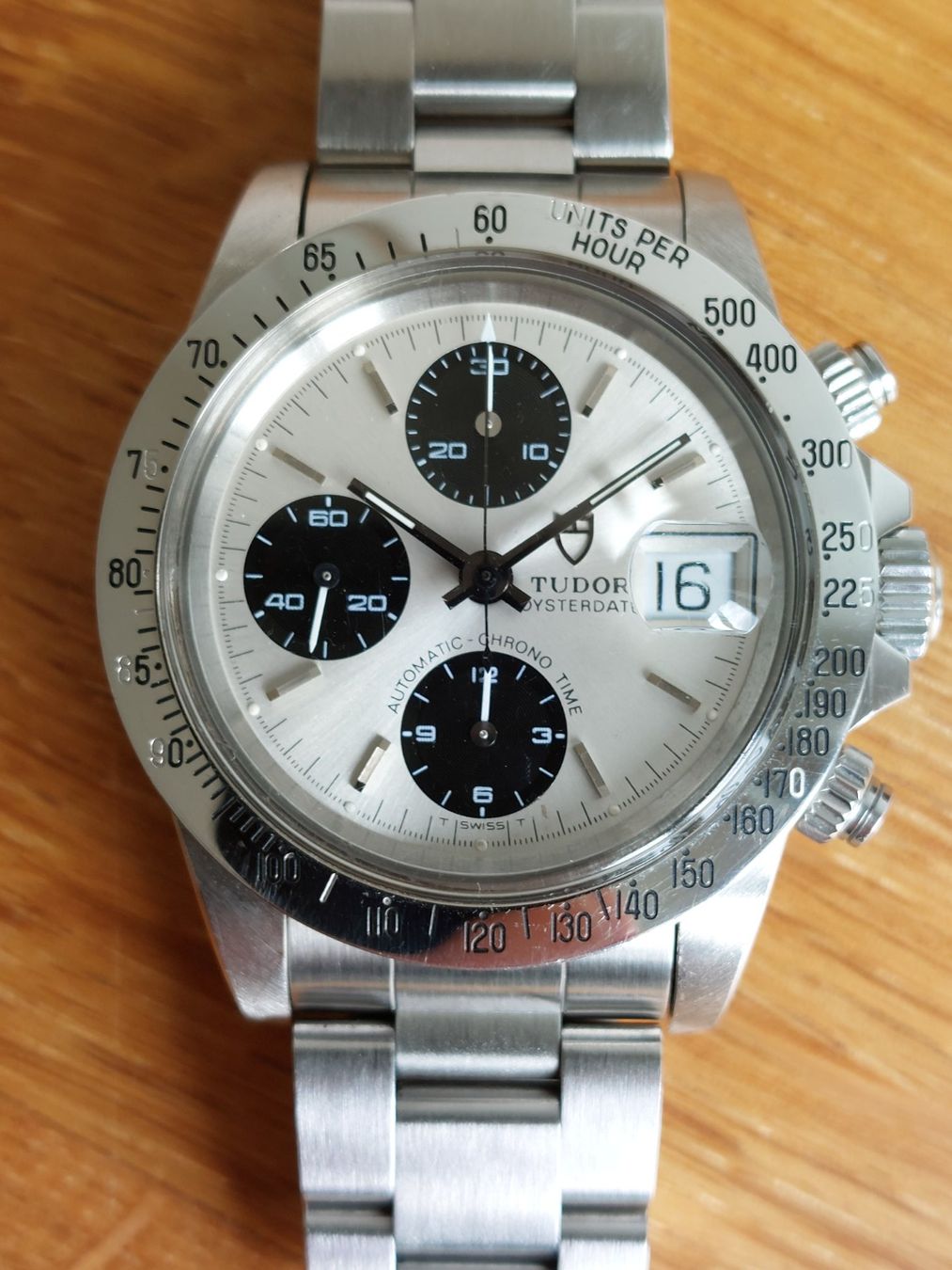 Tudor Orologi: Tudor Oysterdate "Big Block" 79180 Full Set 1994 Serviced – Usato da Bevaix venduto da Wughug 2