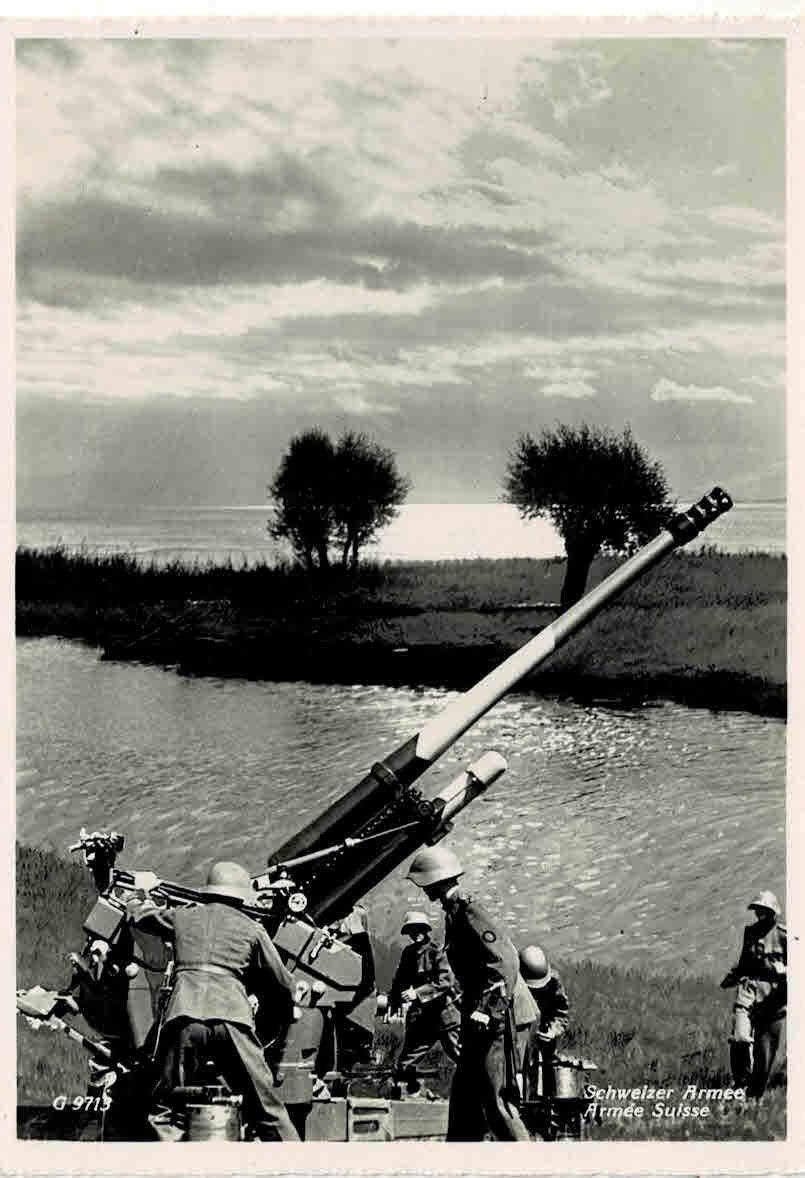 Ansichtskarten: Flab abwehr Ch Armee – Gebraucht aus Sulz AG von Oberdanne8
