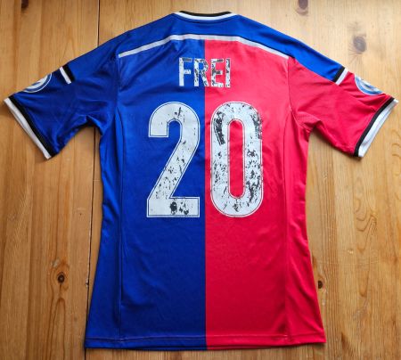 FC Basel Trikot #20 Fabian Frei adidas Gr. S FCB Fussball