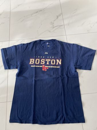 BOSTON RED SOX T-Shirt Gr. XL blau