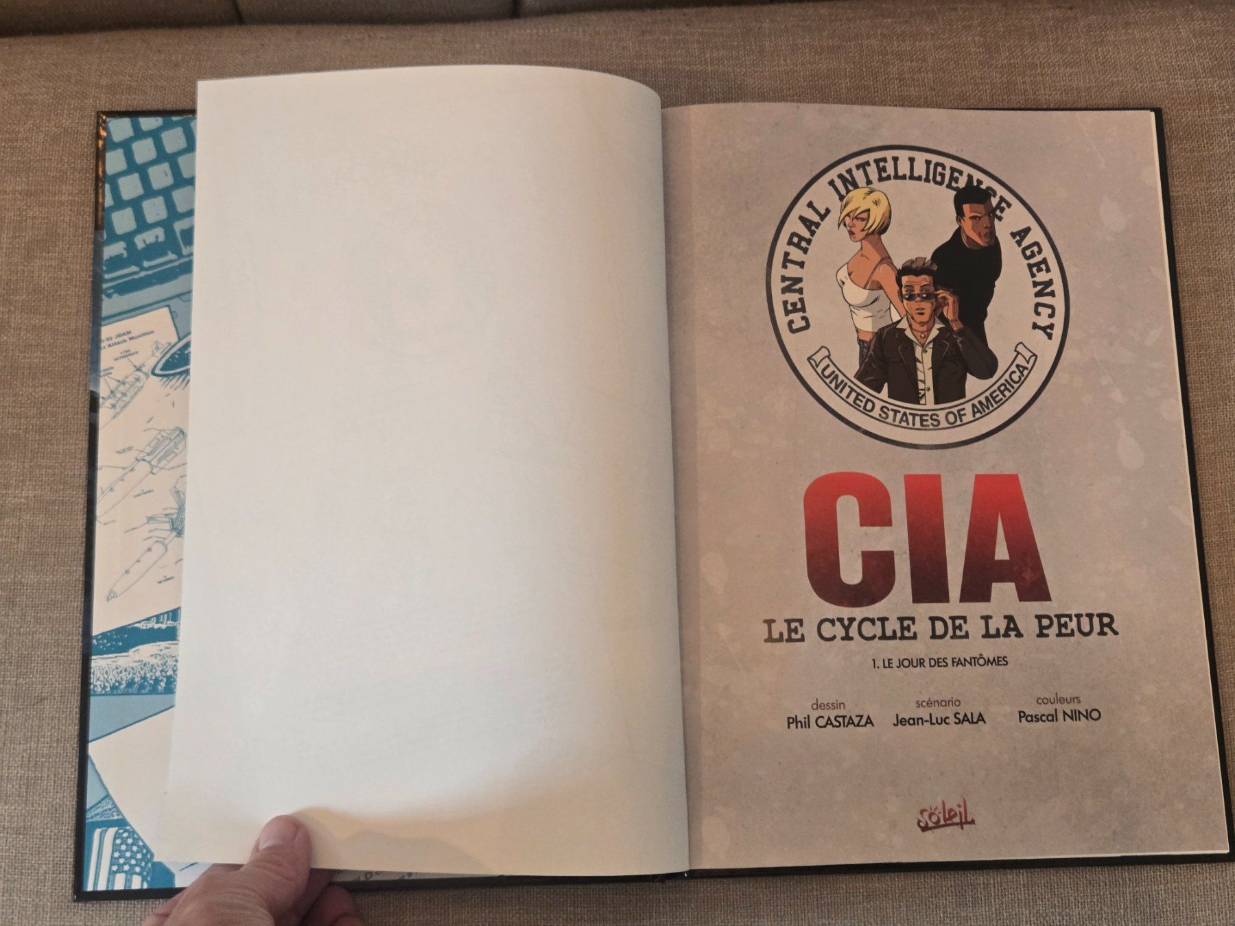 Comics: CIA - Le cycle de la peur N°1 - EO – Gebraucht aus Crémines von Blakedrake 4
