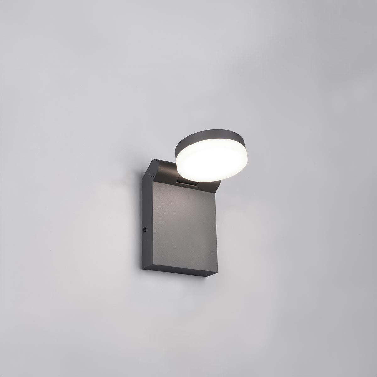 Lampade: LED Aussen Wandleuchte, Anthrazit, IP44 – Nuovo (secondo la descrizione) da Kreuzlingen venduto da Smart-Light 6