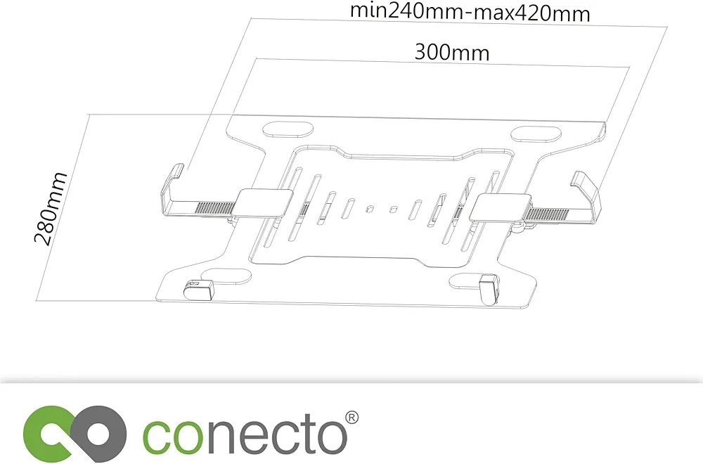 Staffa per monitor: Conecto Monitor Wall Mount – Nuovo (secondo la descrizione) da Wallisellen venduto da Duranduran 3