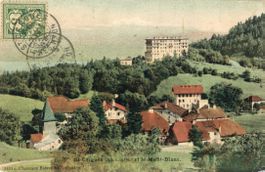 St. Cergues   VD  el le Mont-Blanc       en  1 9 0 5