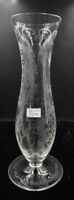 Antike Glas Vase aus dem 19. Jahrhundert