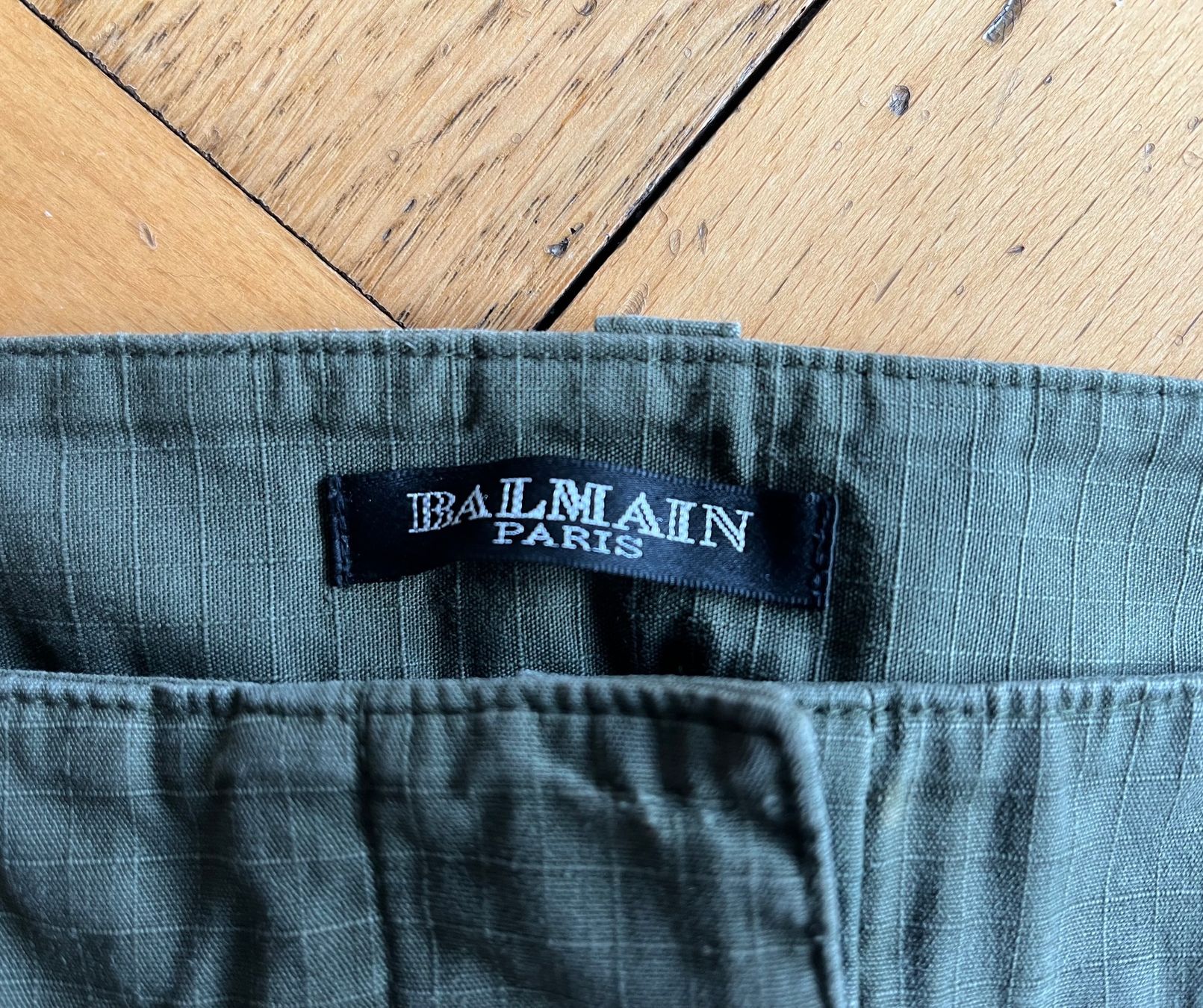 Balmain Gonne: BALMAIN, mini jupe, militaire – Usato da Genève venduto da dachaw 6