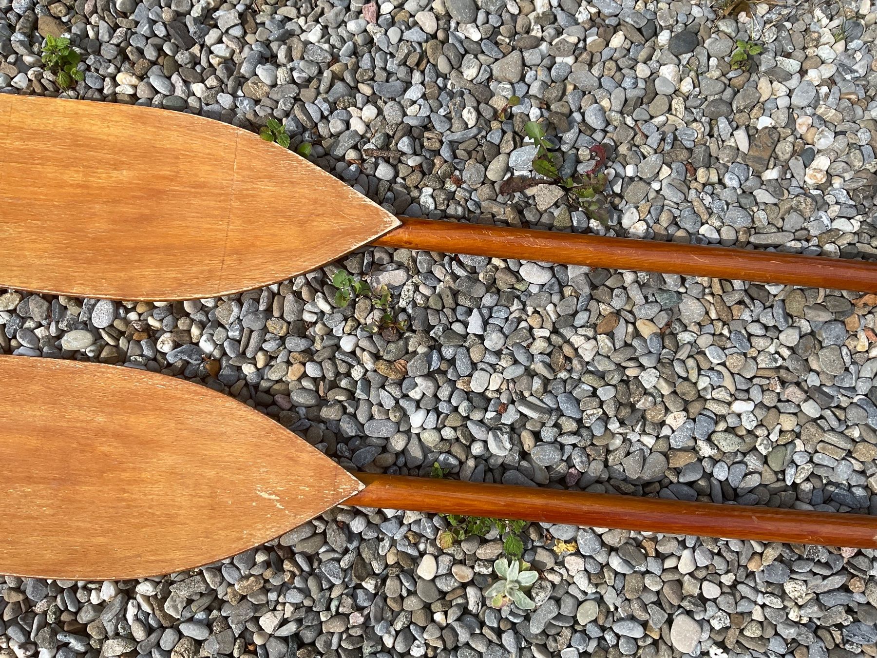 Boote: Paddel Deko Ruderpaddel Holzpaddel – Gebraucht aus Aarau von  2