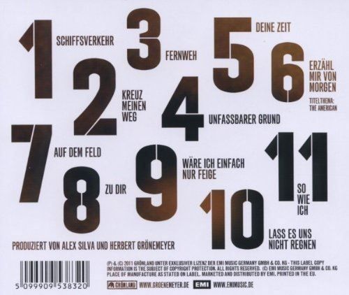 CD: Grönemeyer Schiffsverkehr CD – Nuovo (secondo la descrizione) da Zofingen venduto da noise123 1