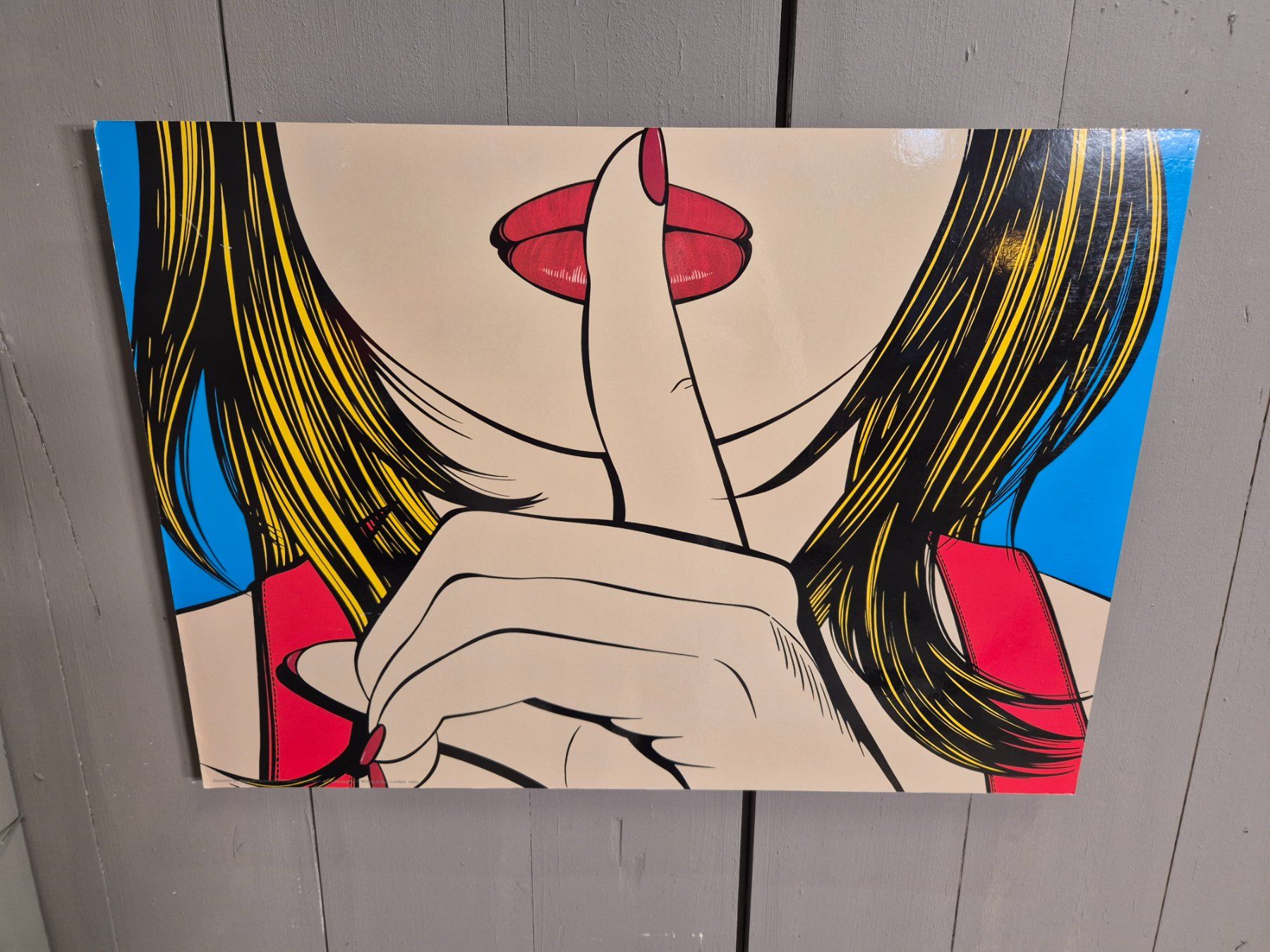 Foto & Immagini: IKEA Solmyra Bild: Sssshhh by Deborah Azzopardi Widow & Son – Usato da Nottwil venduto da Wondewa-Shop 1