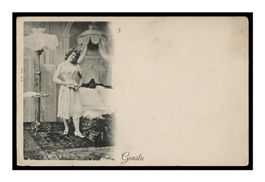 FEMME - 1900 "En Chambre" Typo