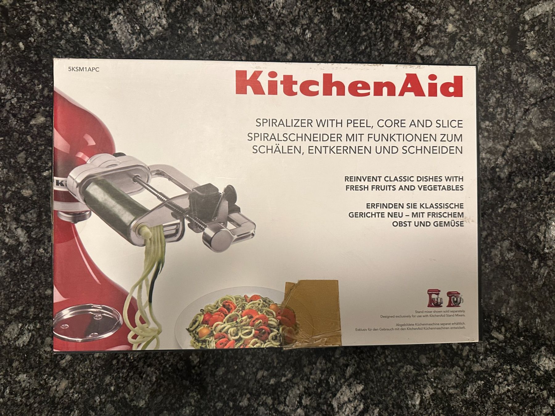 Kitchenaid Elettrodomestici da cucina: KitchenAid Spiralschneider neu – Nuovo e nell'imballaggio originale da Bern venduto da viktoria_balzer