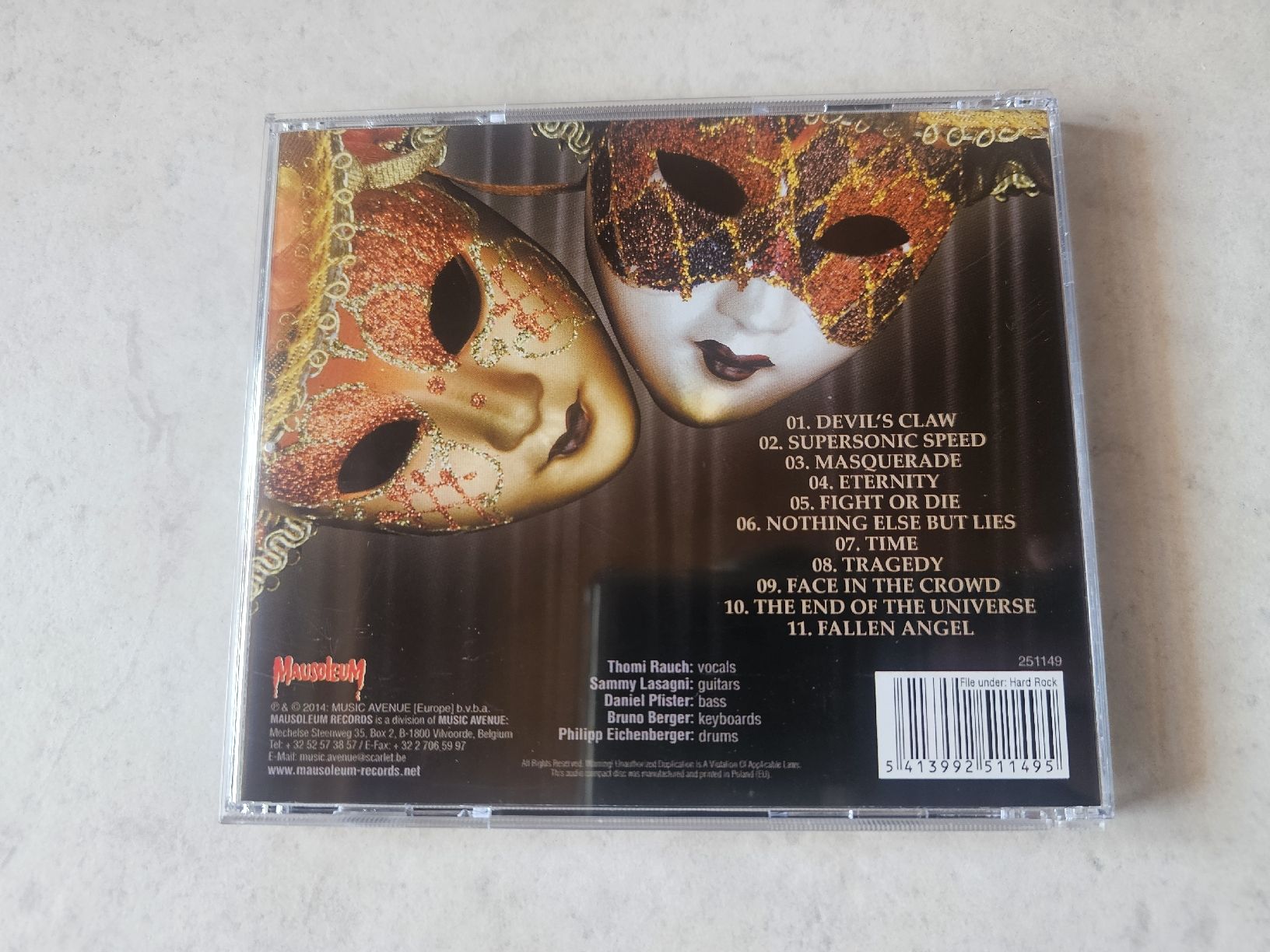 CD: Kirk  -  Masquerade – Usato da Schneisingen venduto da backstore24 1